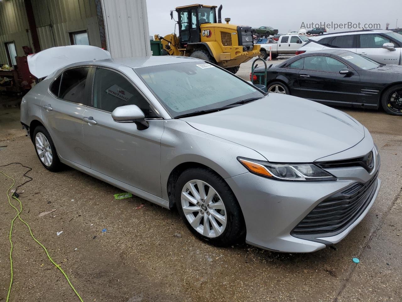 2019 Toyota Camry L Silver vin: 4T1B11HK1KU200071