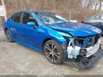 2019 Toyota Camry Se Blue vin: 4T1B11HK1KU220658