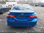 2019 Toyota Camry Se Blue vin: 4T1B11HK1KU220658