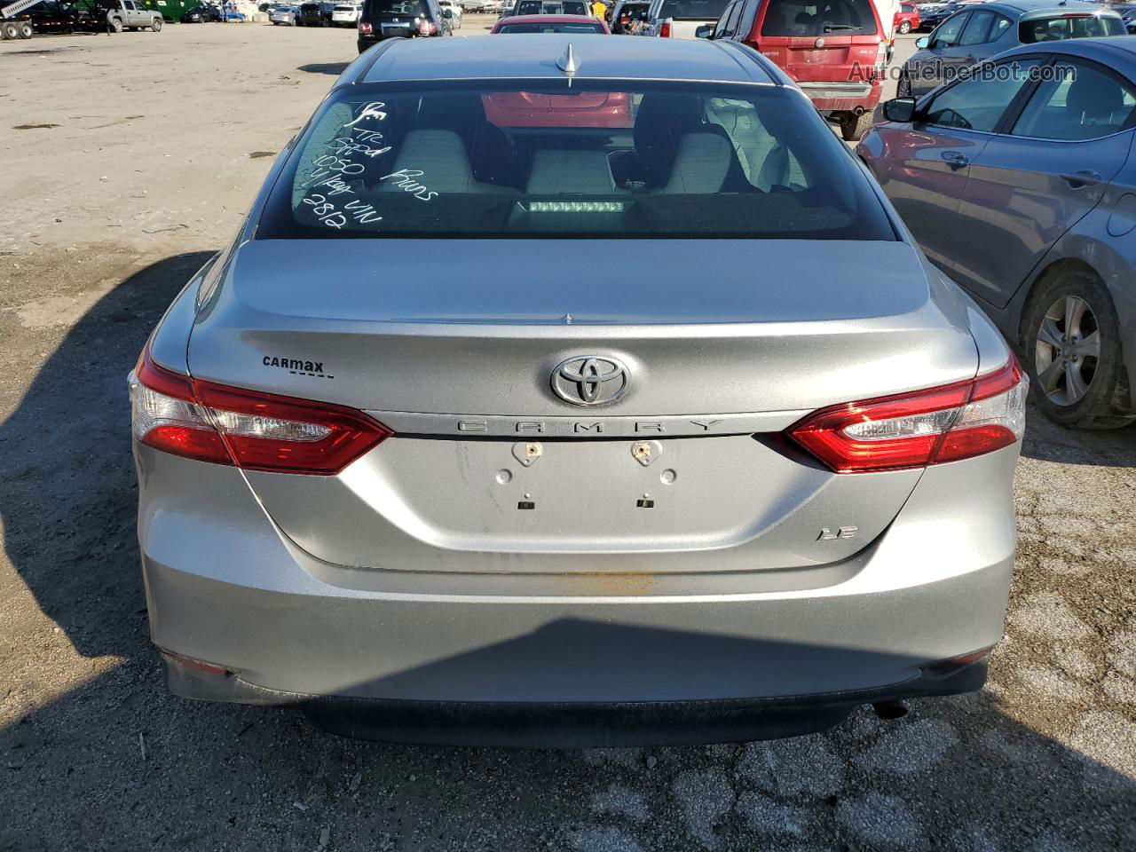 2019 Toyota Camry L Silver vin: 4T1B11HK1KU232812