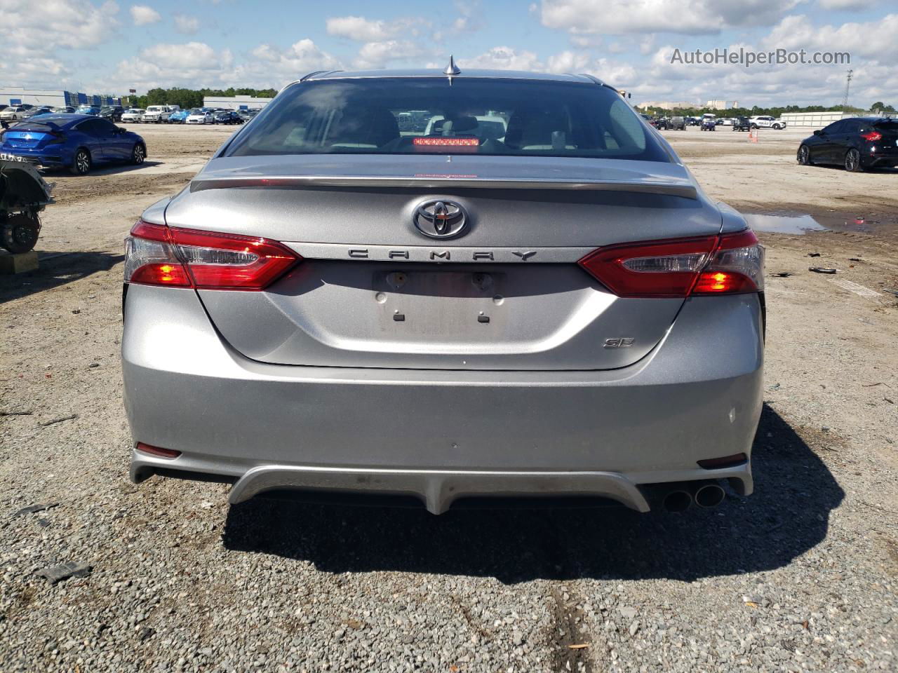 2019 Toyota Camry L Silver vin: 4T1B11HK1KU249237