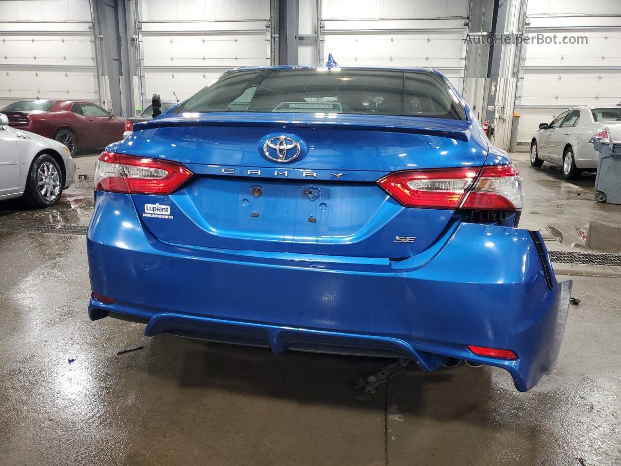 2019 Toyota Camry L Blue vin: 4T1B11HK1KU260142