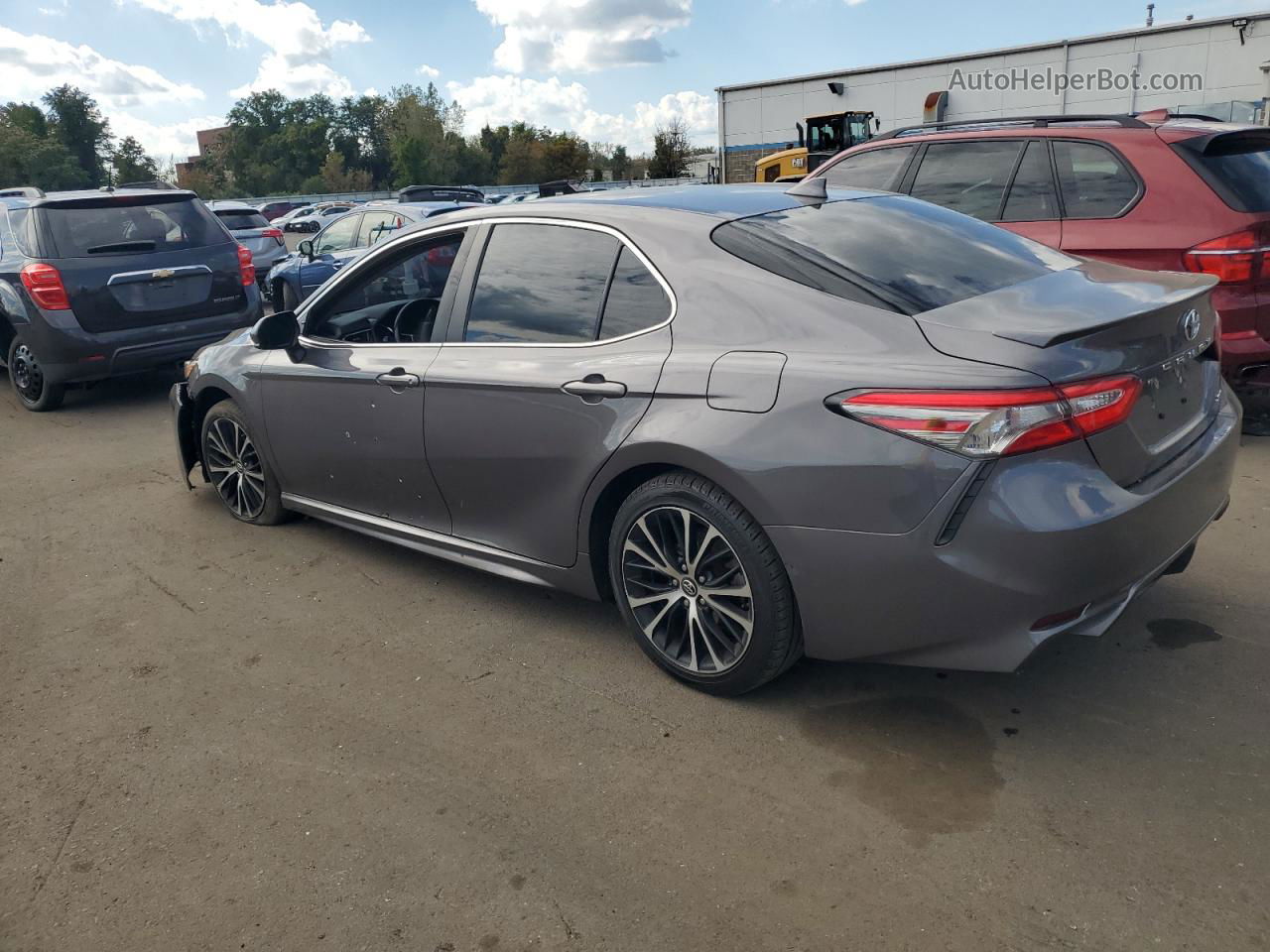 2019 Toyota Camry L Серый vin: 4T1B11HK1KU260593