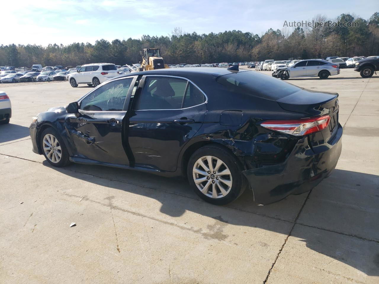 2019 Toyota Camry L Charcoal vin: 4T1B11HK1KU276051