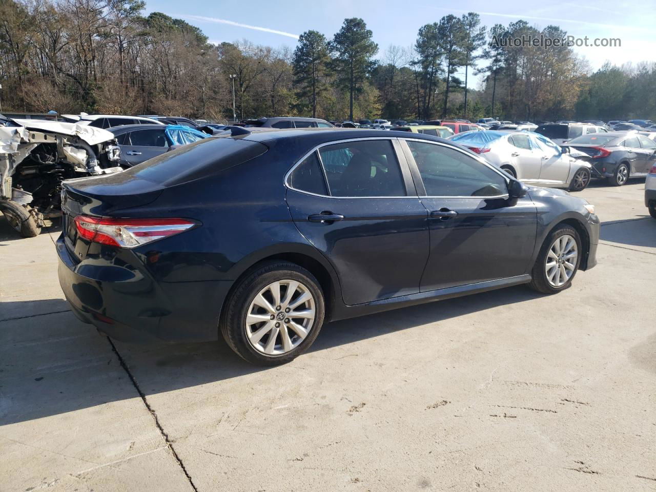 2019 Toyota Camry L Charcoal vin: 4T1B11HK1KU276051