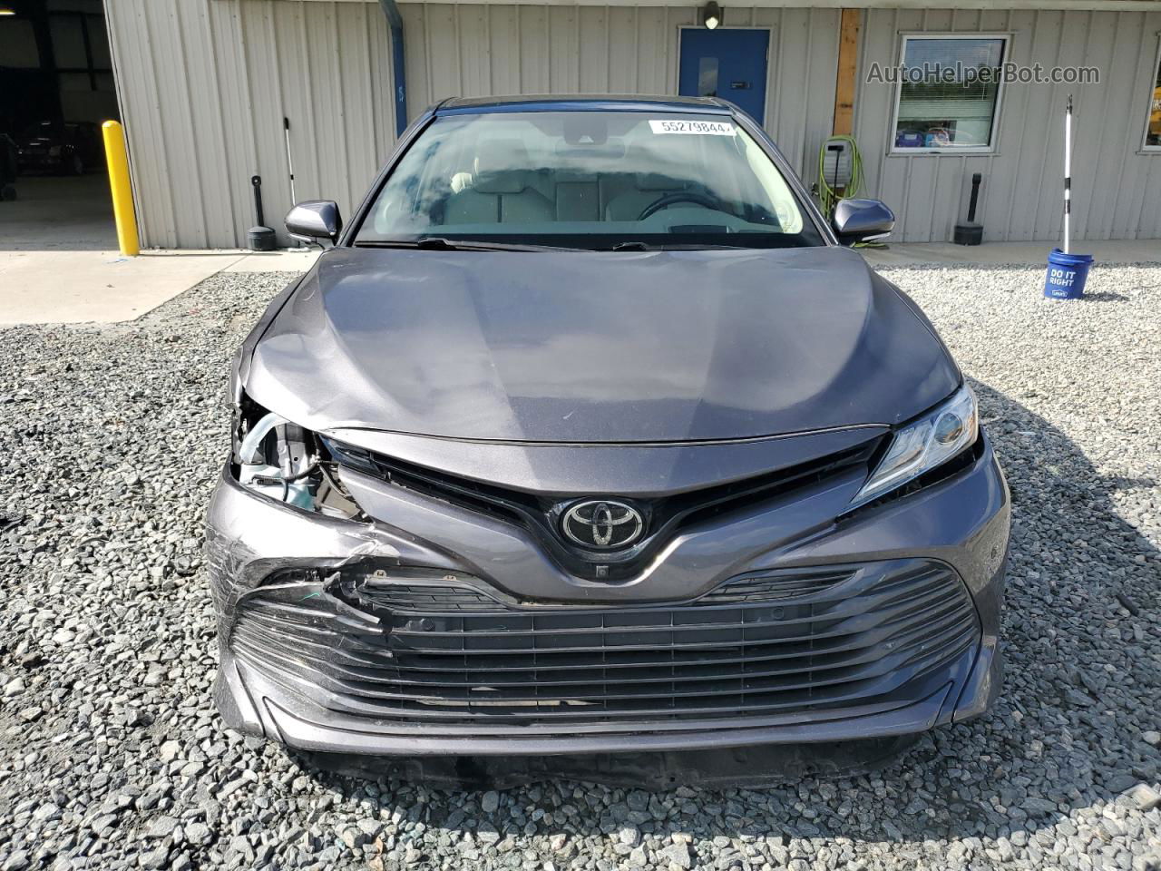 2019 Toyota Camry L Серый vin: 4T1B11HK1KU702840