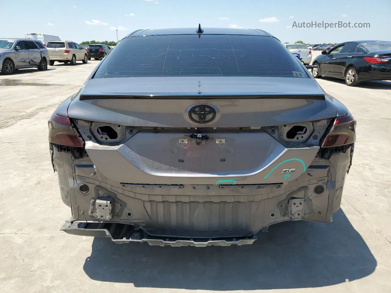 2019 Toyota Camry L Charcoal vin: 4T1B11HK1KU726295