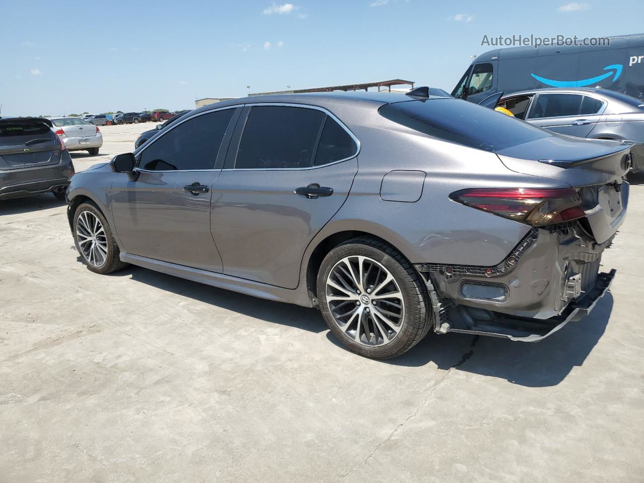 2019 Toyota Camry L Charcoal vin: 4T1B11HK1KU726295