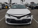 2019 Toyota Camry L White vin: 4T1B11HK1KU726846