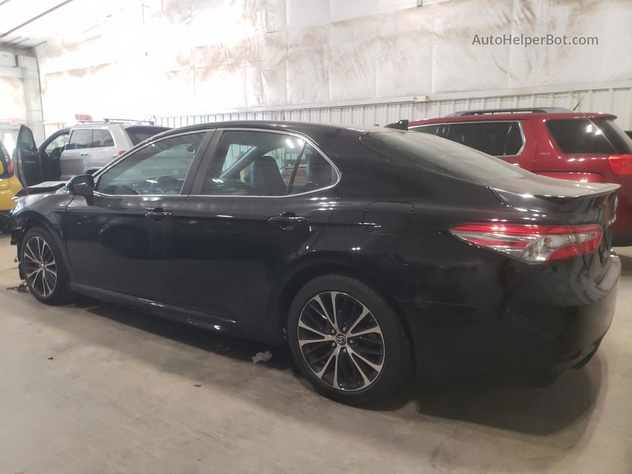 2019 Toyota Camry L Black vin: 4T1B11HK1KU772287