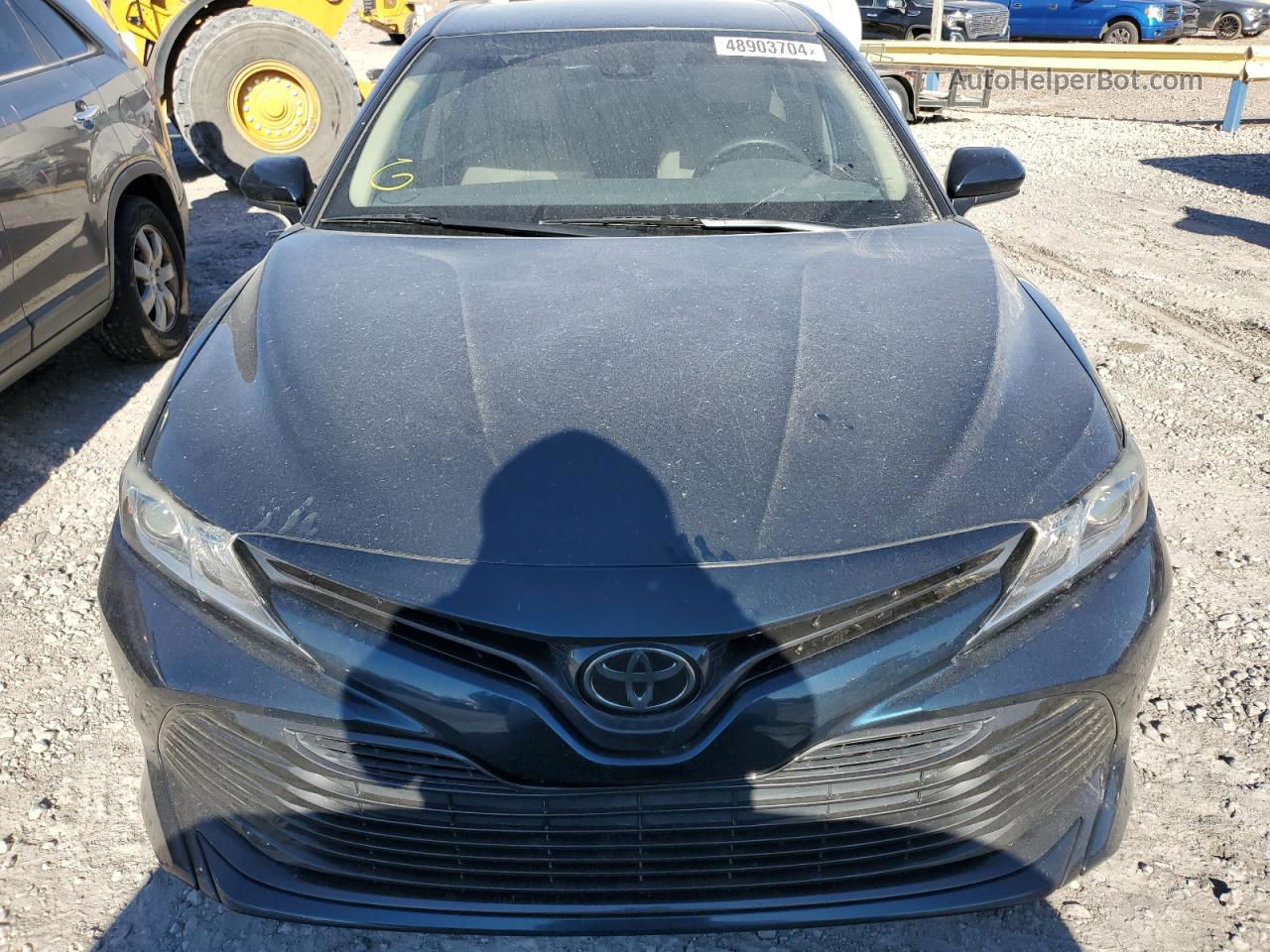 2019 Toyota Camry L Синий vin: 4T1B11HK1KU782611