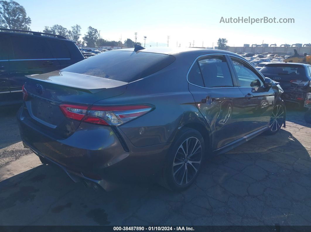 2019 Toyota Camry Se Gray vin: 4T1B11HK1KU786478