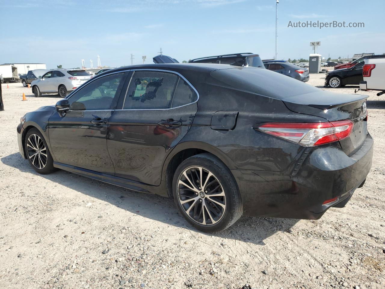 2019 Toyota Camry L Black vin: 4T1B11HK1KU787808