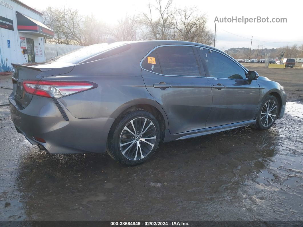 2019 Toyota Camry Se Gray vin: 4T1B11HK1KU789302