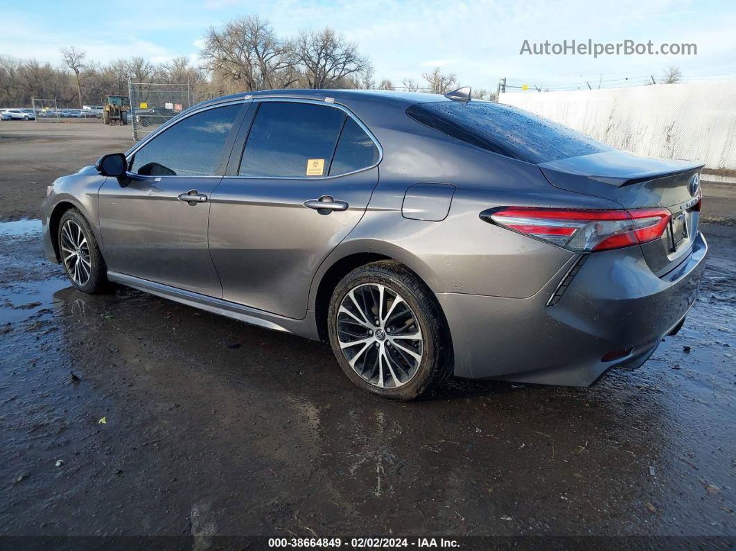 2019 Toyota Camry Se Gray vin: 4T1B11HK1KU789302