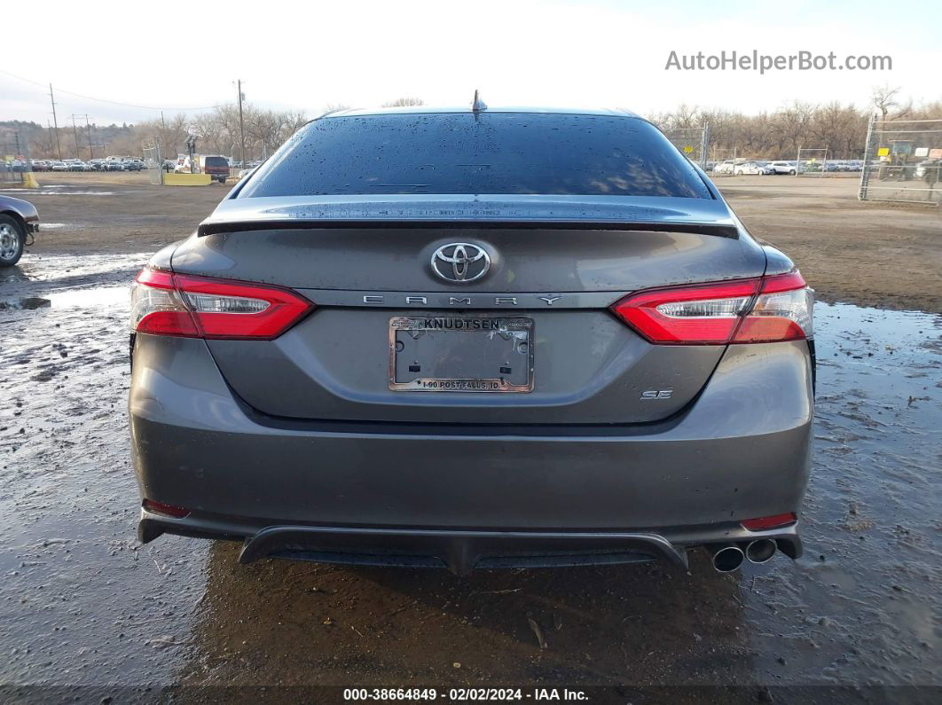 2019 Toyota Camry Se Серый vin: 4T1B11HK1KU789302