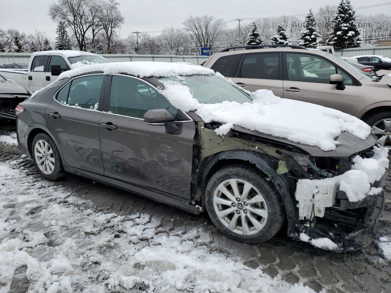 2019 Toyota Camry L Black vin: 4T1B11HK1KU837283