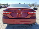 2019 Toyota Camry L Maroon vin: 4T1B11HK1KU842404