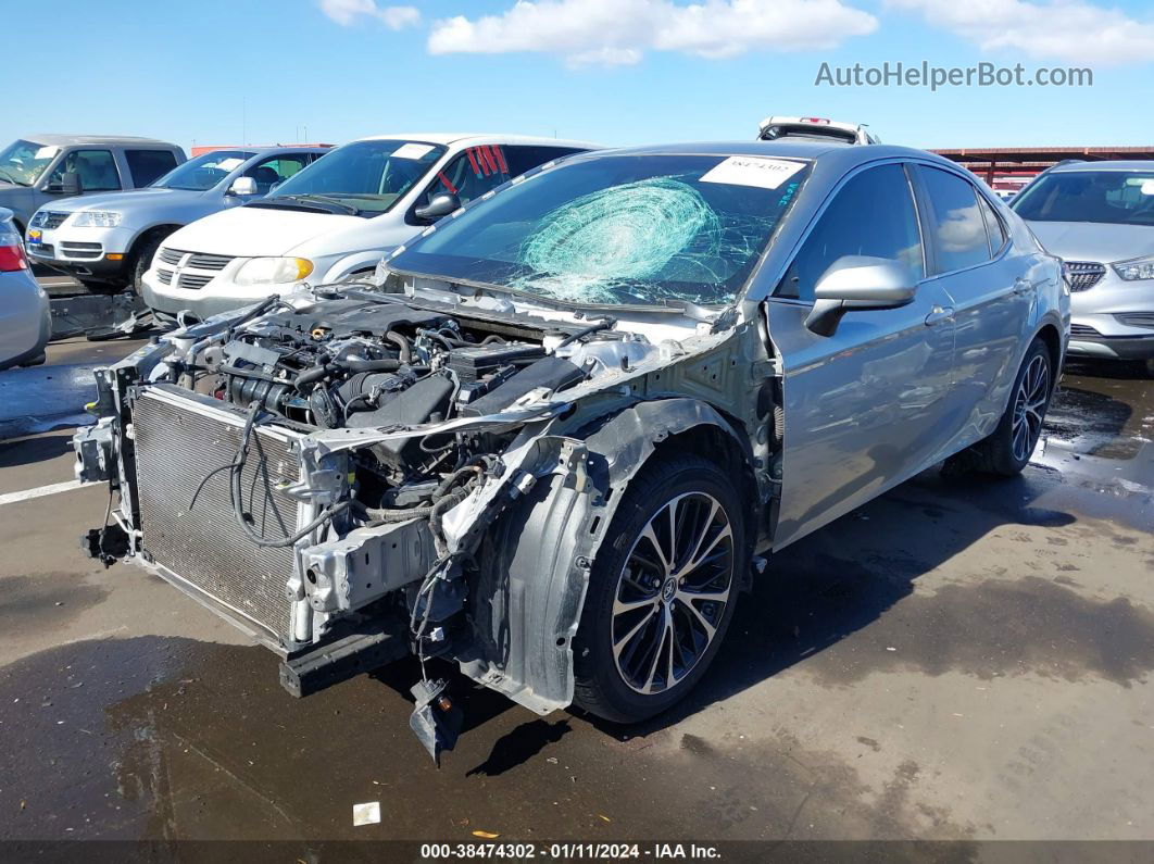 2019 Toyota Camry Se Silver vin: 4T1B11HK2KU168411