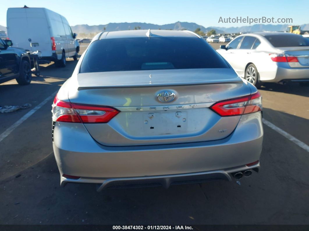 2019 Toyota Camry Se Silver vin: 4T1B11HK2KU168411