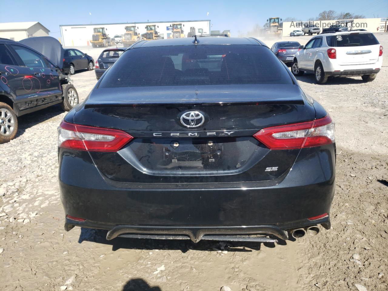 2019 Toyota Camry L Black vin: 4T1B11HK2KU170661