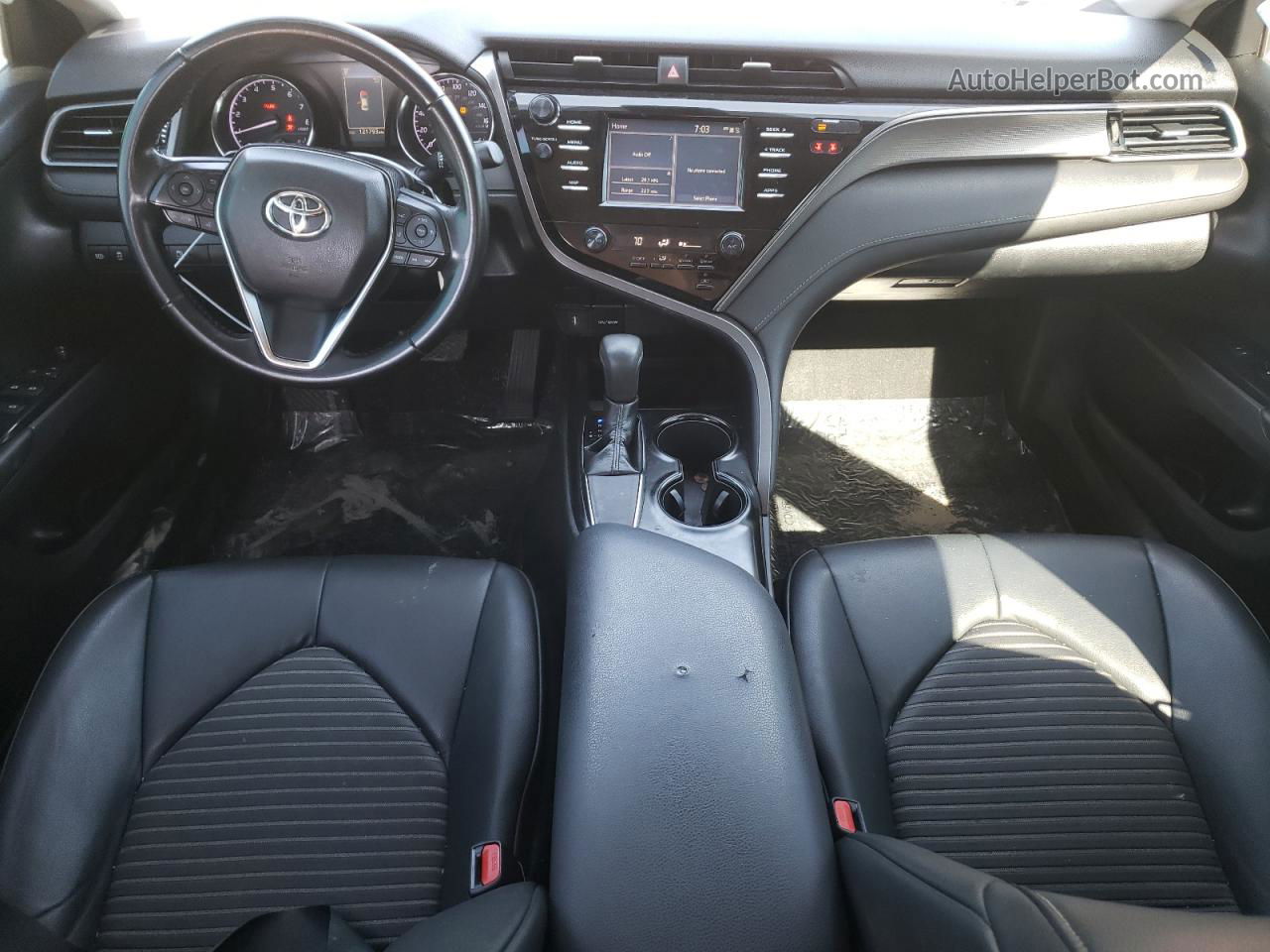 2019 Toyota Camry L Black vin: 4T1B11HK2KU170661