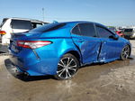 2019 Toyota Camry L Blue vin: 4T1B11HK2KU177996