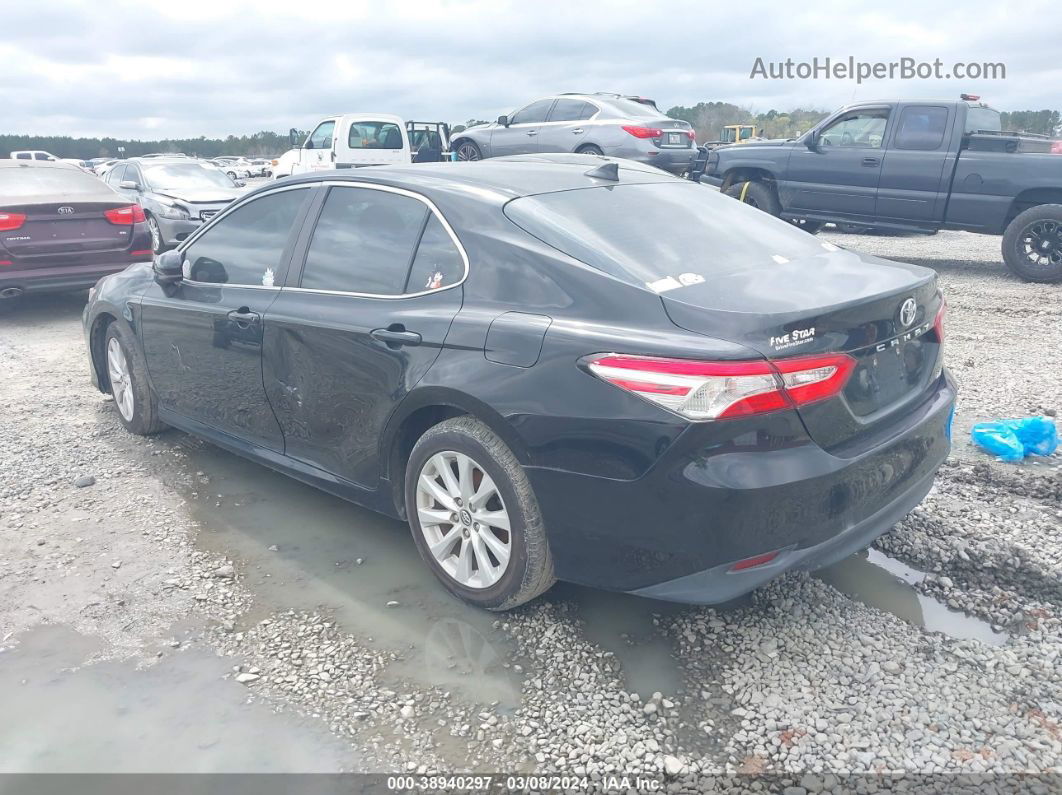 2019 Toyota Camry Le Черный vin: 4T1B11HK2KU181434