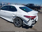 2019 Toyota Camry Se White vin: 4T1B11HK2KU184589