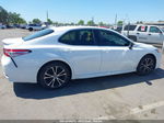 2019 Toyota Camry Se White vin: 4T1B11HK2KU184589