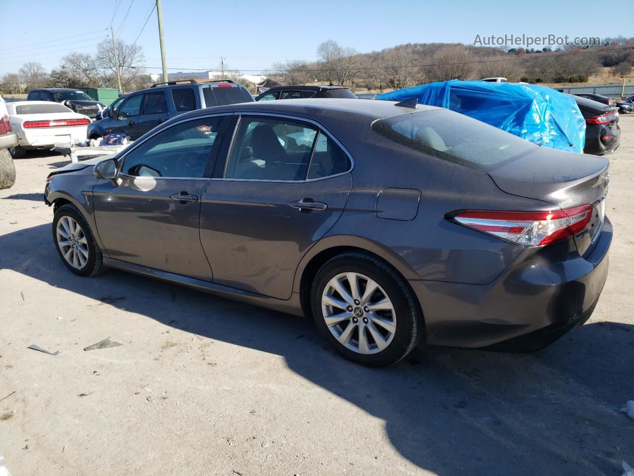 2019 Toyota Camry L Серый vin: 4T1B11HK2KU236710