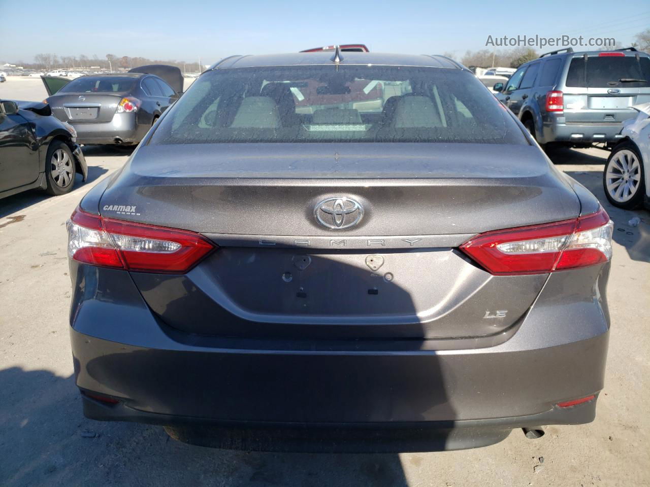 2019 Toyota Camry L Gray vin: 4T1B11HK2KU236710