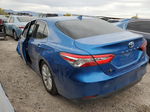 2019 Toyota Camry L Blue vin: 4T1B11HK2KU250414