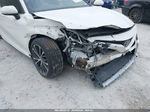 2019 Toyota Camry Se White vin: 4T1B11HK2KU259419