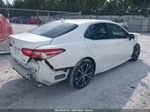 2019 Toyota Camry Se White vin: 4T1B11HK2KU259419