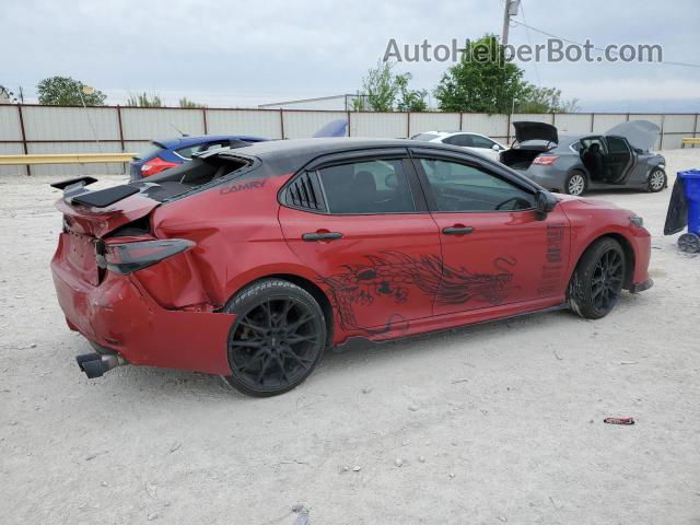 2019 Toyota Camry L Красный vin: 4T1B11HK2KU263146