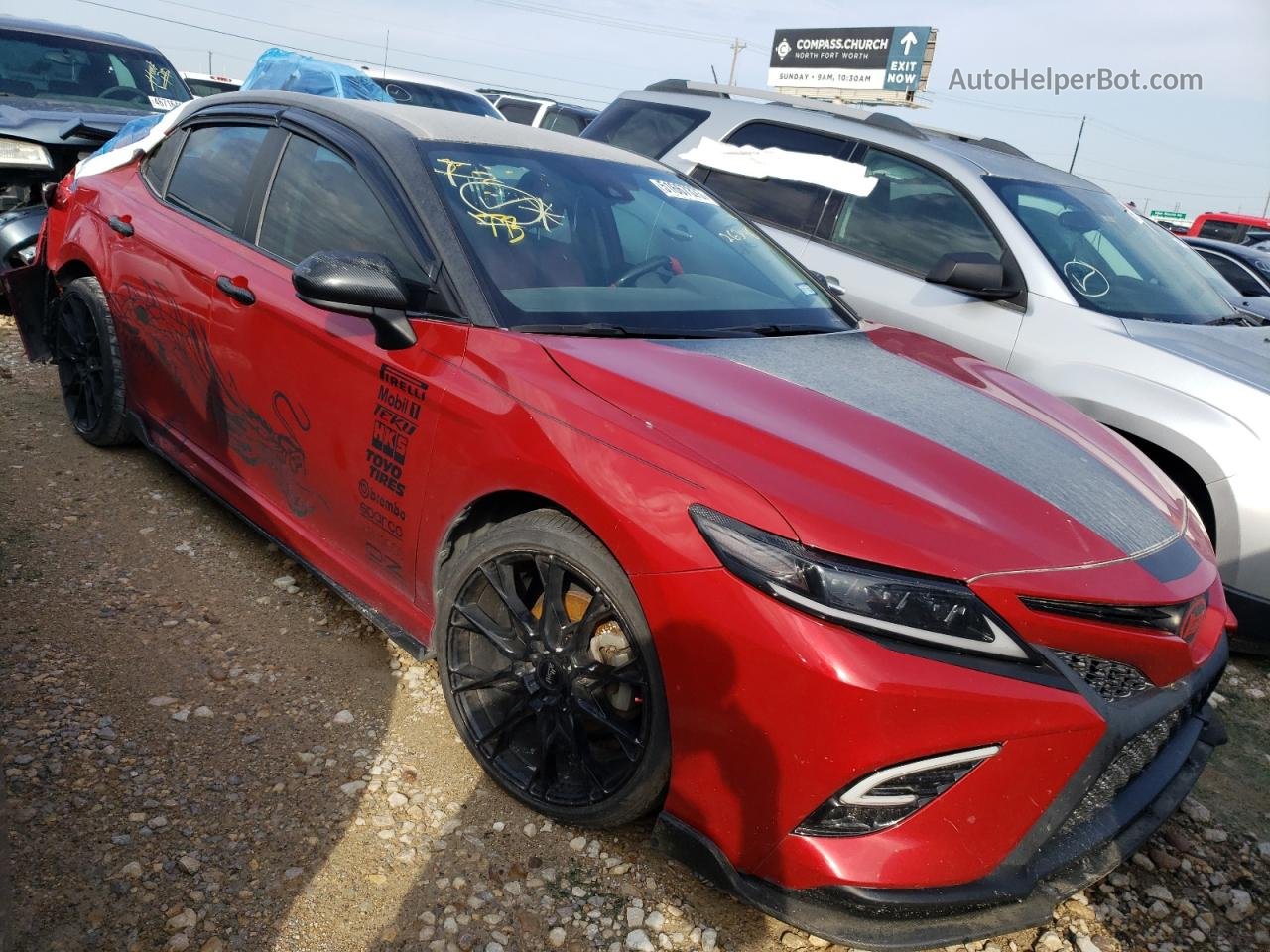 2019 Toyota Camry L Red vin: 4T1B11HK2KU263146