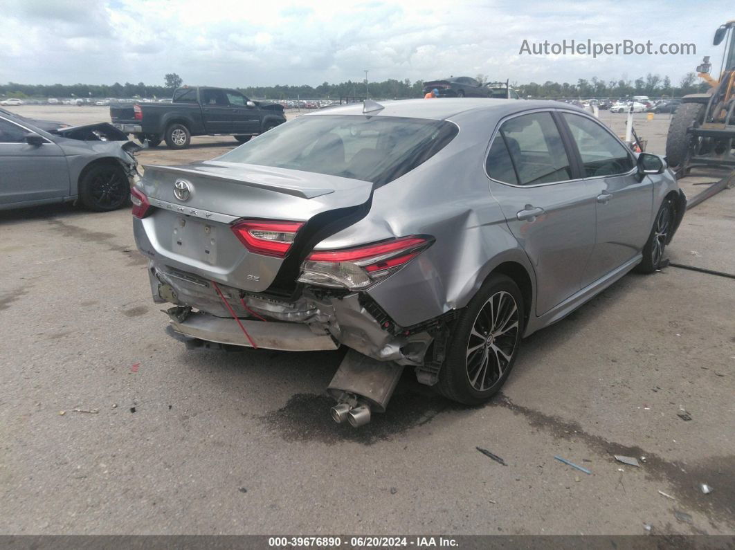 2019 Toyota Camry Se Silver vin: 4T1B11HK2KU276205