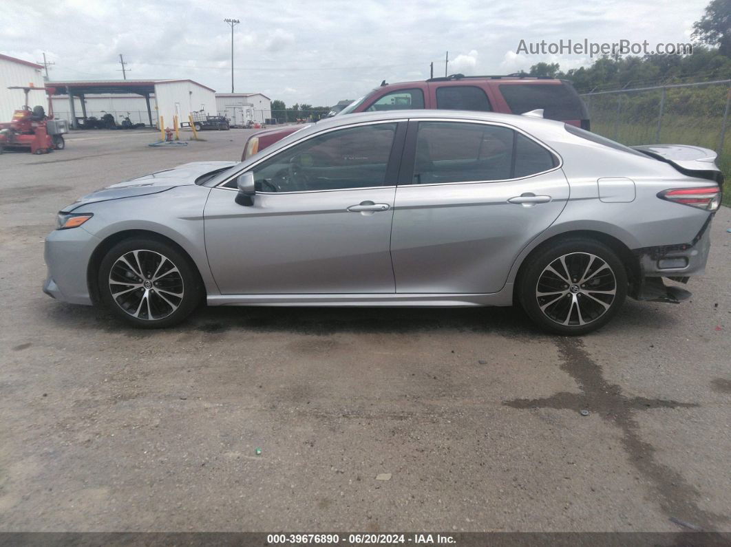 2019 Toyota Camry Se Silver vin: 4T1B11HK2KU276205