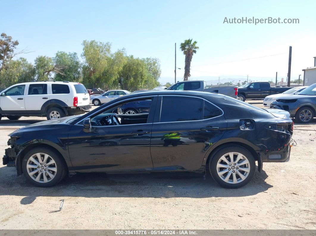 2019 Toyota Camry Le Black vin: 4T1B11HK2KU289763