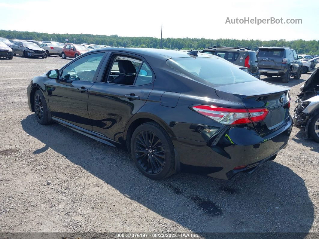 2019 Toyota Camry Le/se/xle/l Black vin: 4T1B11HK2KU294283