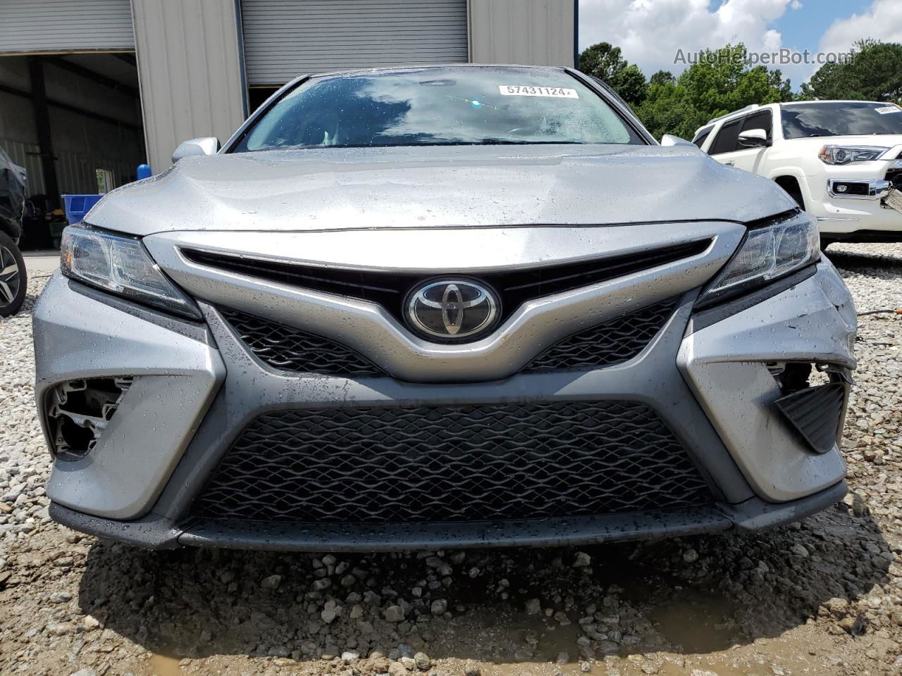 2019 Toyota Camry L Silver vin: 4T1B11HK2KU707609