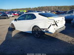 2019 Toyota Camry Se White vin: 4T1B11HK2KU708534