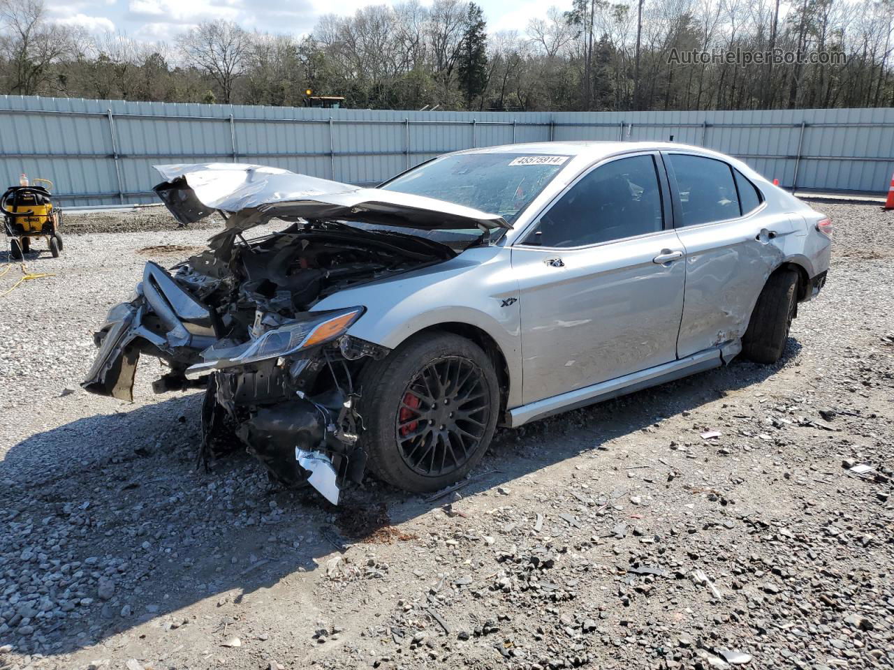 2019 Toyota Camry L Silver vin: 4T1B11HK2KU794606