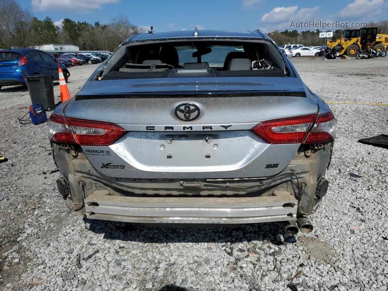 2019 Toyota Camry L Silver vin: 4T1B11HK2KU794606