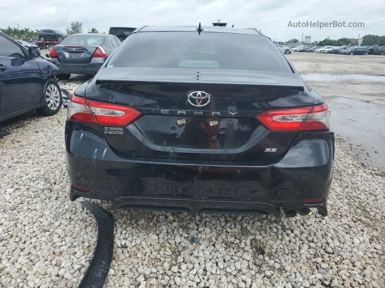 2019 Toyota Camry L Black vin: 4T1B11HK2KU794931