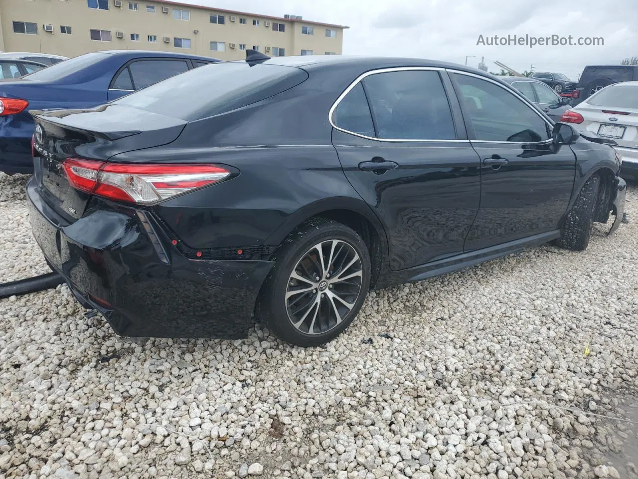 2019 Toyota Camry L Black vin: 4T1B11HK2KU794931