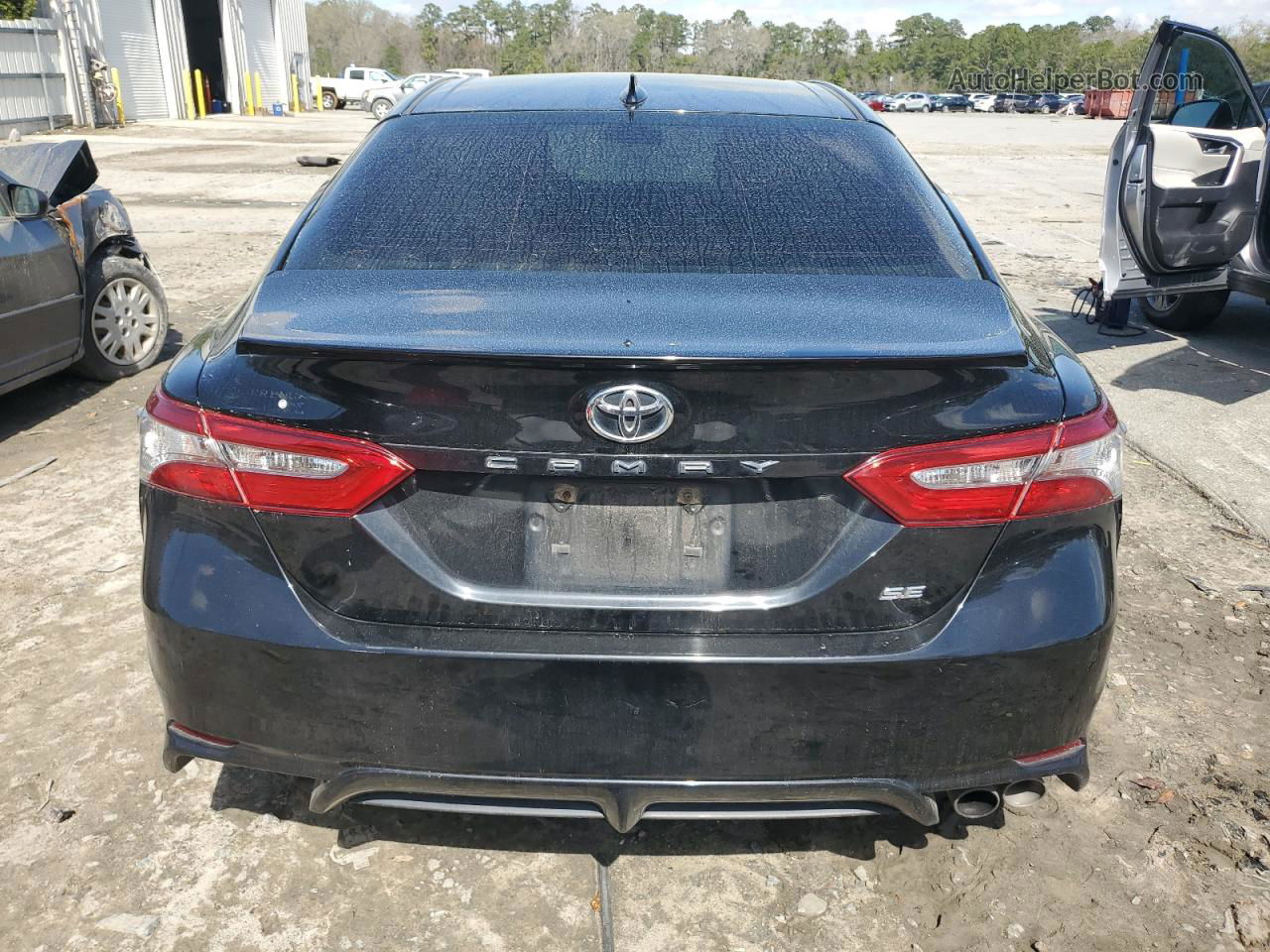 2019 Toyota Camry L Черный vin: 4T1B11HK3KU169079