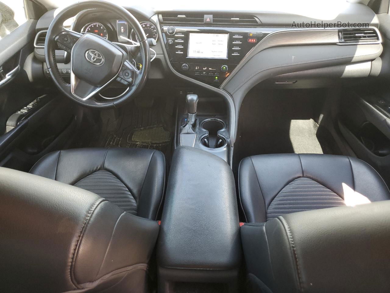 2019 Toyota Camry L Черный vin: 4T1B11HK3KU169079