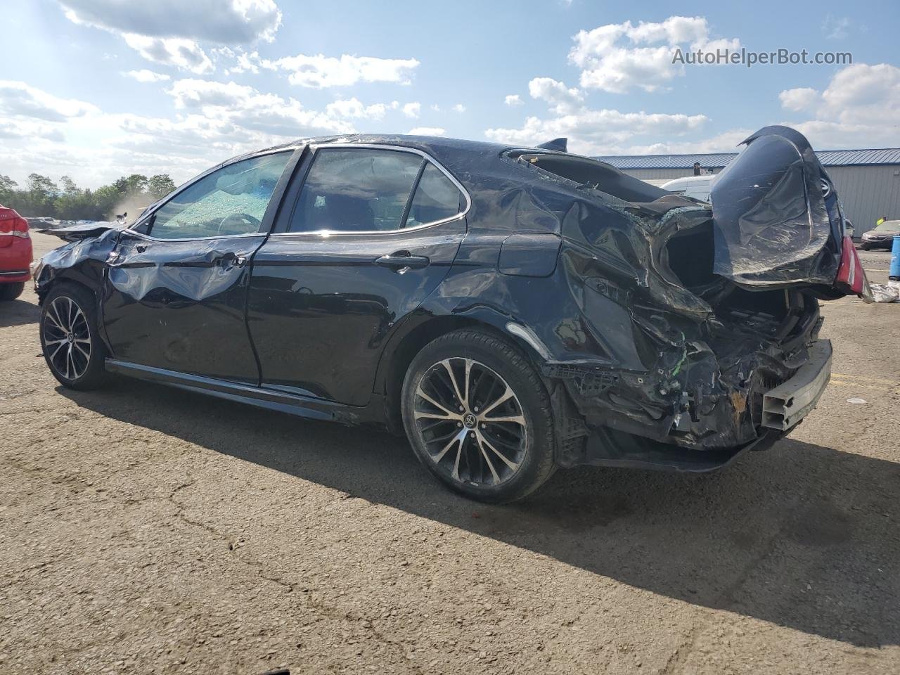 2019 Toyota Camry L Черный vin: 4T1B11HK3KU209919